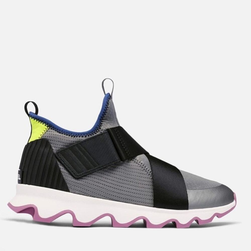 Sorel Women’s Kinetic Sneak Sneaker in Quarry